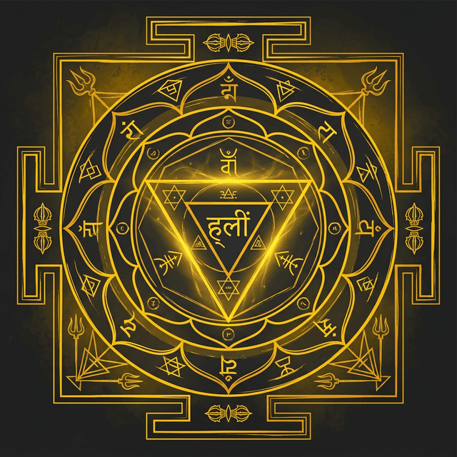 Bagalamukhi Yantra
